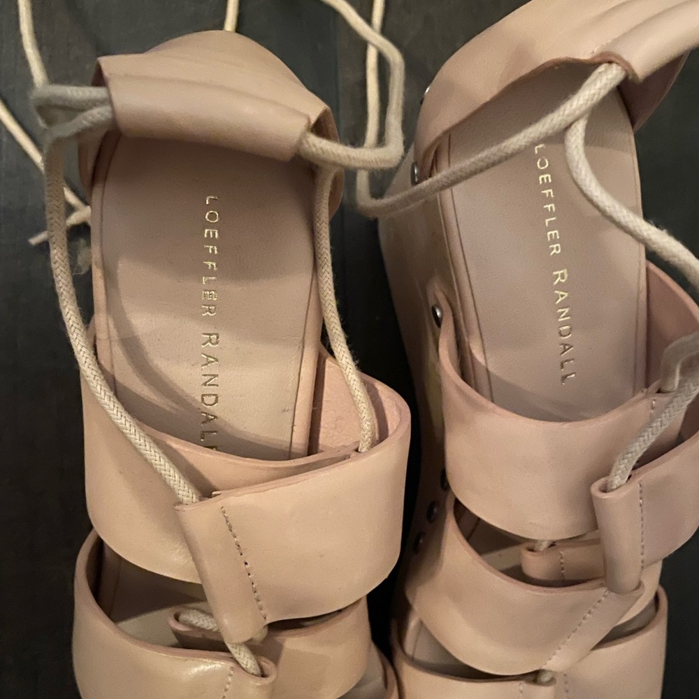 Loeffler Randall Ines Leather strap up sandal - Picture 9 of 14
